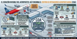 El corazón invisible del aeropuerto así funciona el Centro de Operaciones Aeroportuarias