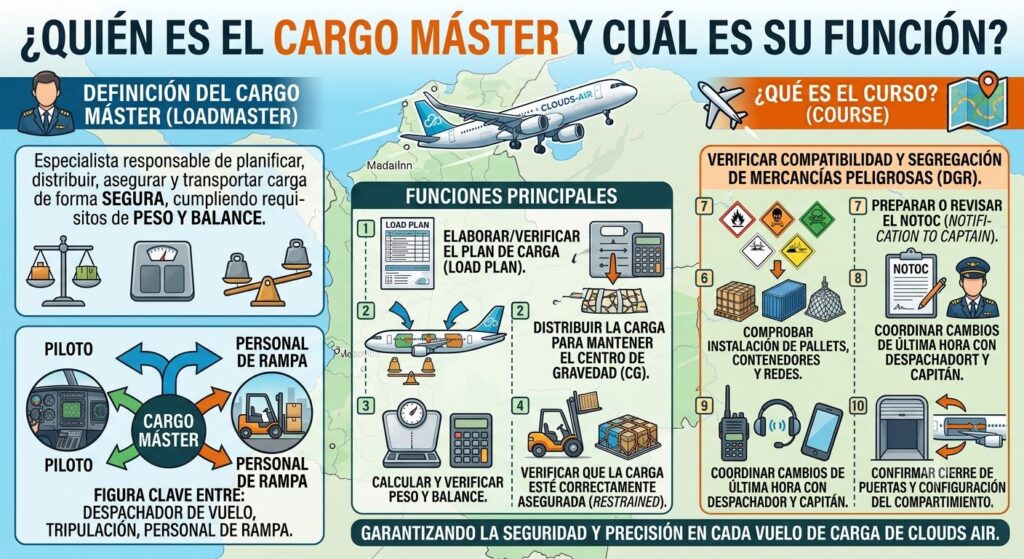 Quien es el Cargo Máster y cuál es su función