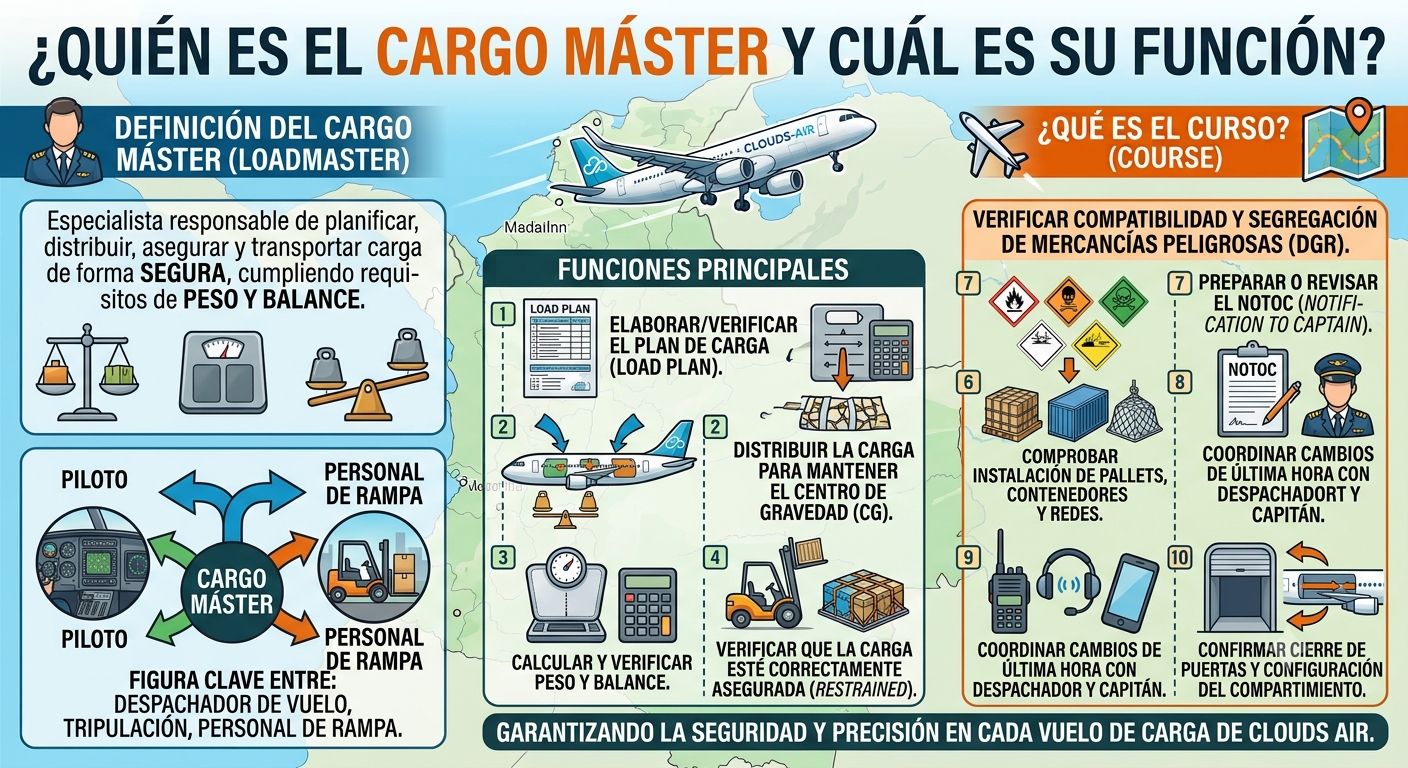 Quien es el Cargo Máster y cuál es su función