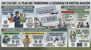 Just Culture el pilar que transforma la seguridad en nuestra aviación