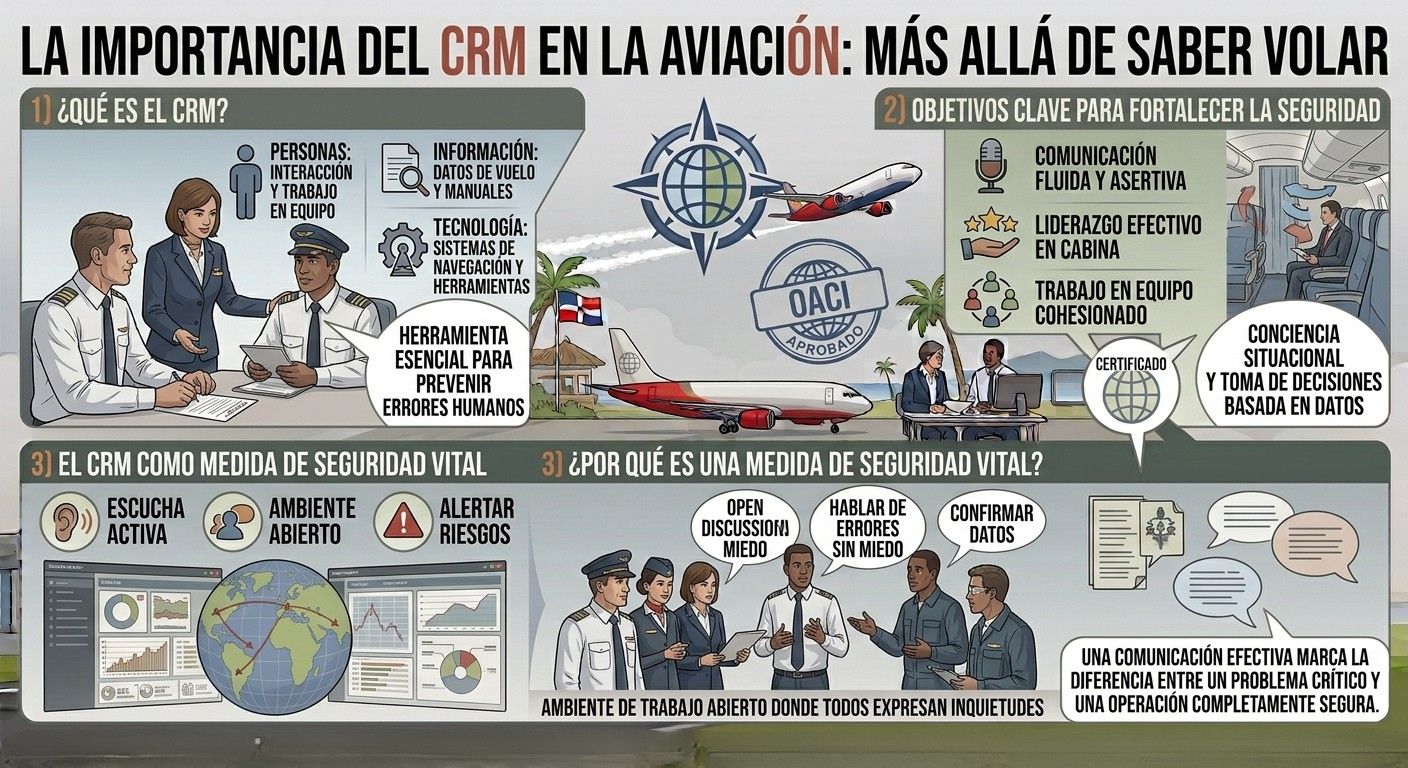 La importancia del CRM en la aviación Más allá de saber volar