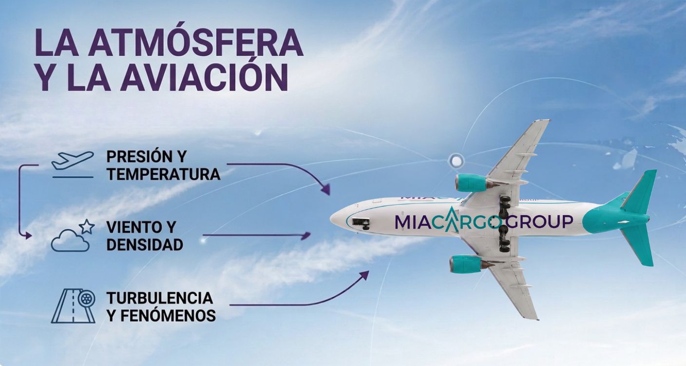 ¿Por qué es clave entender la atmósfera para la aviación