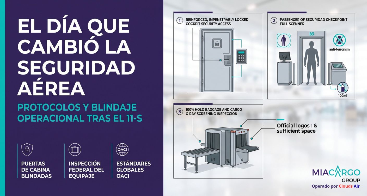 ¿Qué cambió en la seguridad de aviones y aeropuertos tras el atentado a las Torres Gemelas
