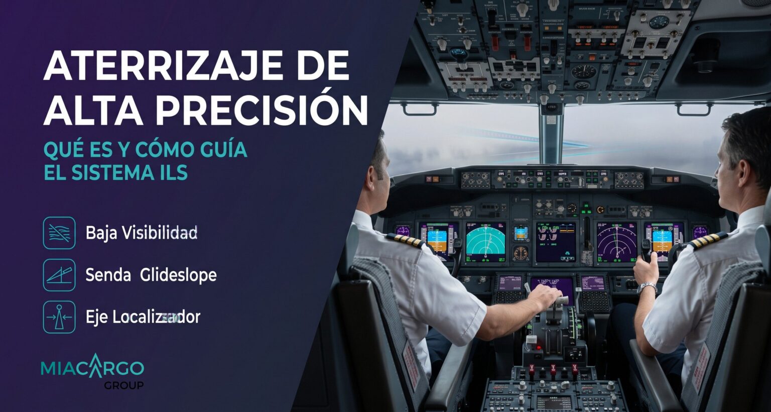 ¿Qué es el ILS y para qué sirve en aeronavegación