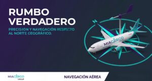 ¿Qué es el rumbo geográfico o verdadero de una aeronave