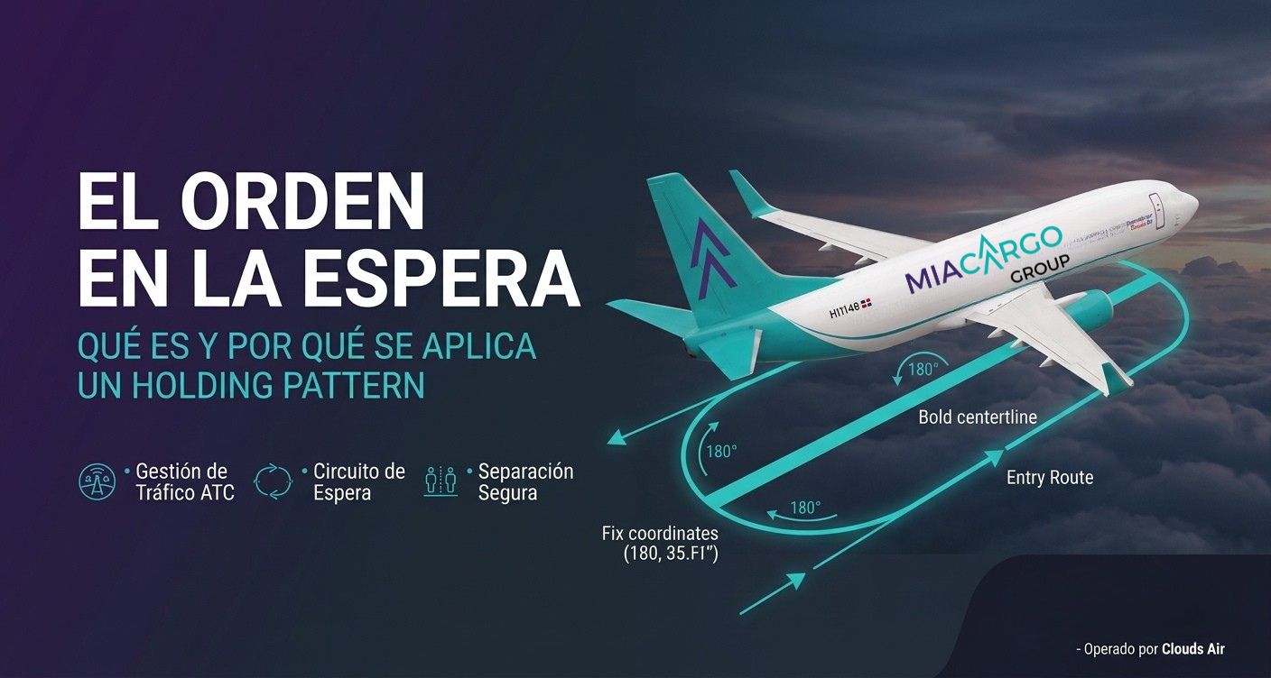¿Qué es un Holding Pattern en aviación