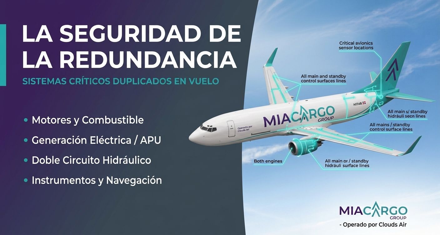 ¿Qué sistemas están duplicados en un avión