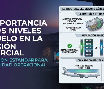 La importancia de los niveles de vuelo en la aviación comercial (1)