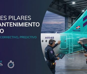Los tres tipos de mantenimiento aeronáutico así se mantiene seguro un avión