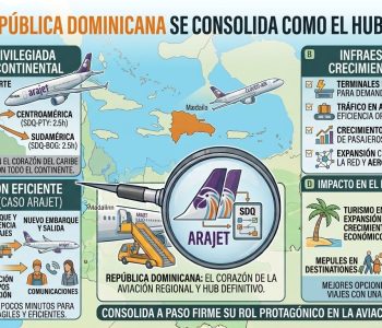 República Dominicana se consolida como el gran Hub Aéreo del Caribe