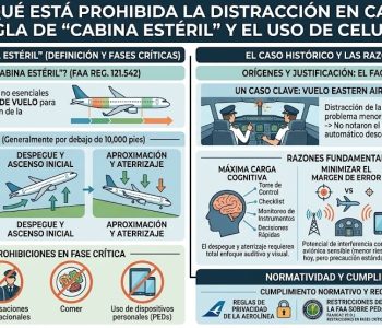 está prohibido grabar videos o hablar por celular en cabina cuando se inicia un vuelo