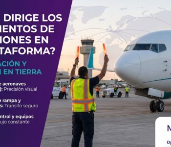 ¿Quién dirige los movimientos de los aviones en la plataforma_